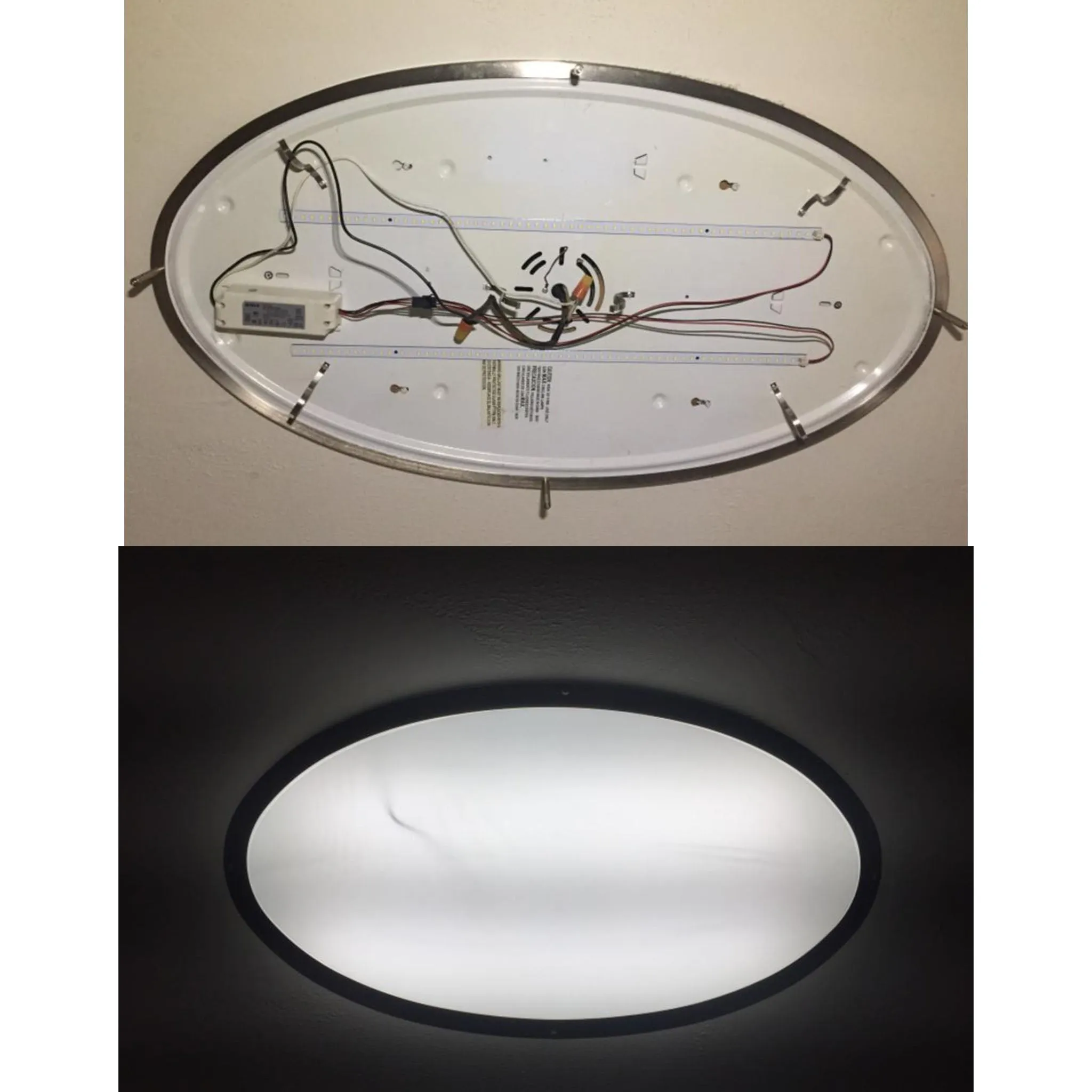 2 Foot LED Magnetic Strip Retrofit Kit for Linear Fixtures, 25 watt, 120-277V, 3250 Lumens, 4000K or 5000K