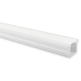 23mm X 15mm 2 Metre Silver Deep Square Winged Aluminium Led Profile Havit Lighting - Hv9699-2315-2M