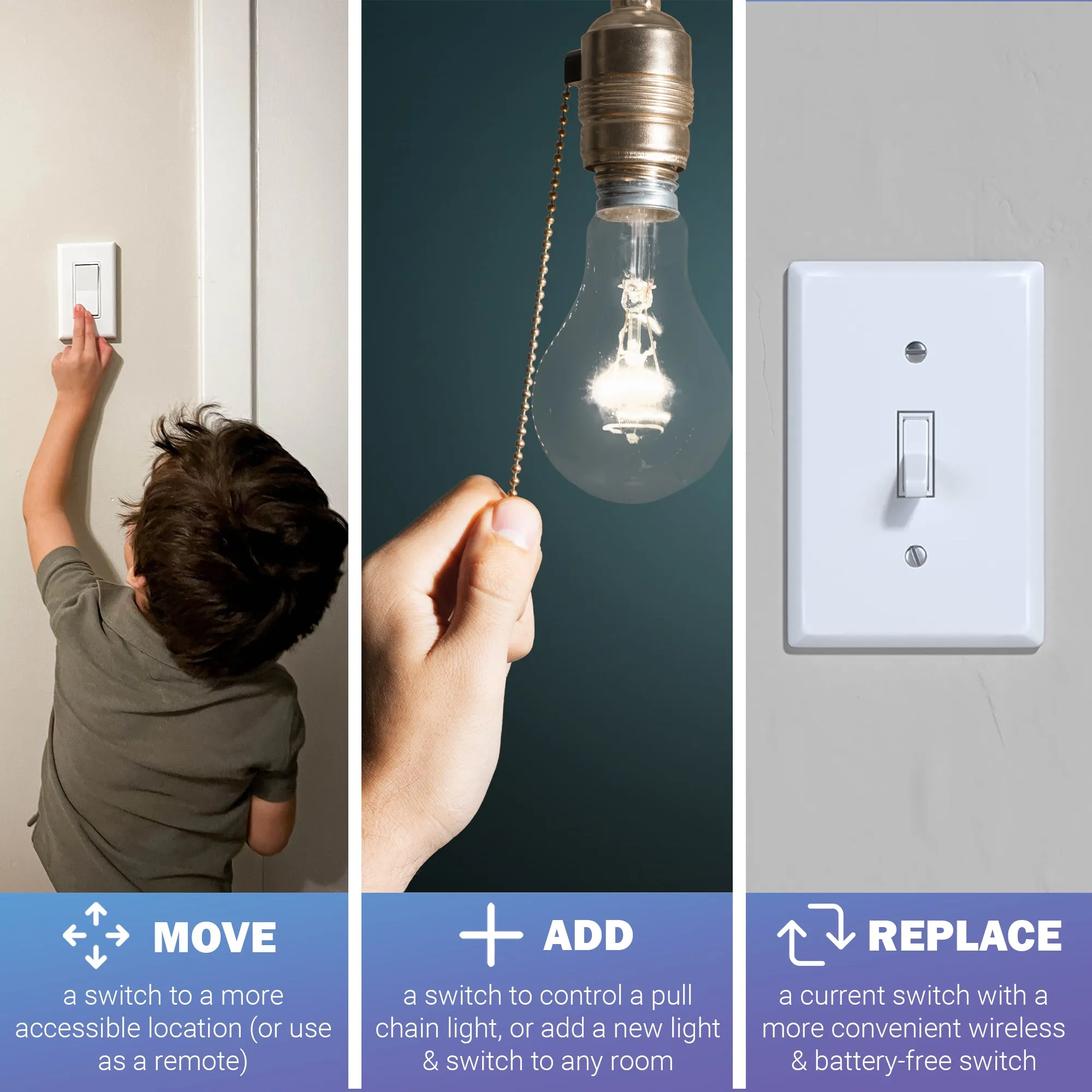 5 AMP ON/OFF RECEIVER FOR WIRELESS SWITCHES