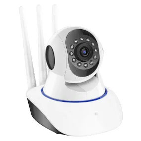 720P WiFi IP Camera Motion Detection IR Night Vision Camcorder Indoor 360° Coverage Security Surveillance App Cloud Available for Baby Elder- Electronics