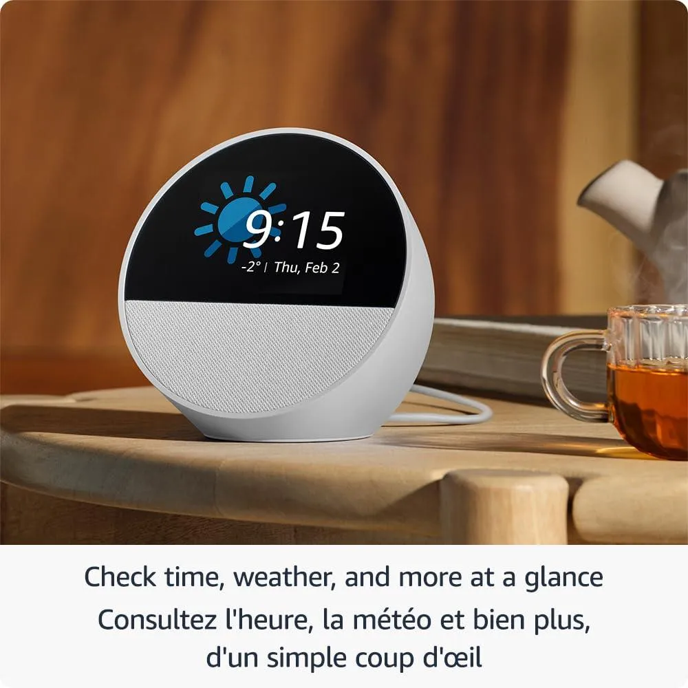 All-new Amazon Echo Spot.