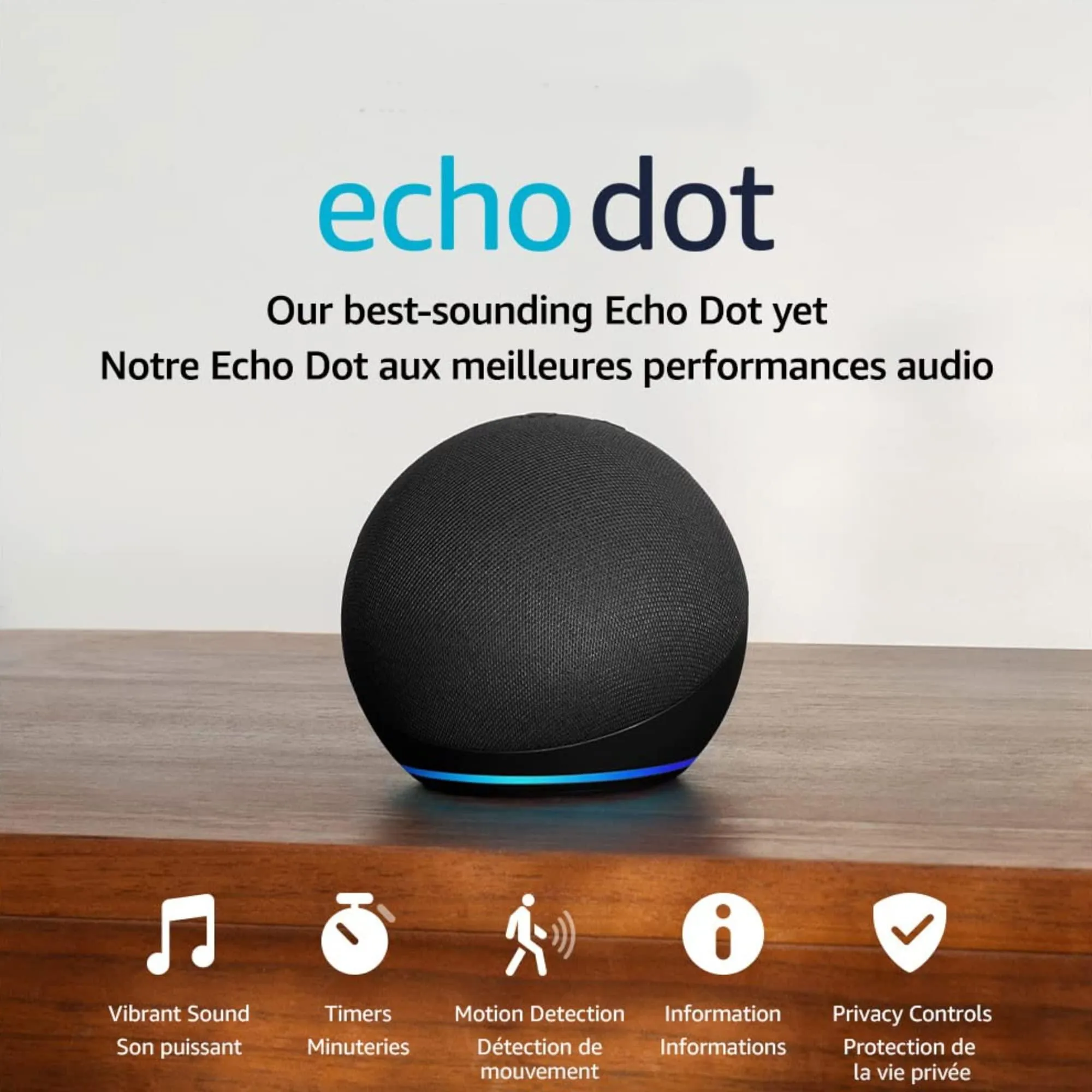 Amazon Echo Dot.