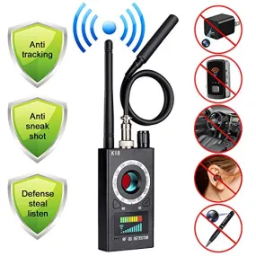 Anti Spy Camera Detector, RF Bug Detector, BQYPOWER Wireless Signal Pinhole Laser Lens GSM Detector Ultra-high Sensitivity Full-Range Tracker Finder