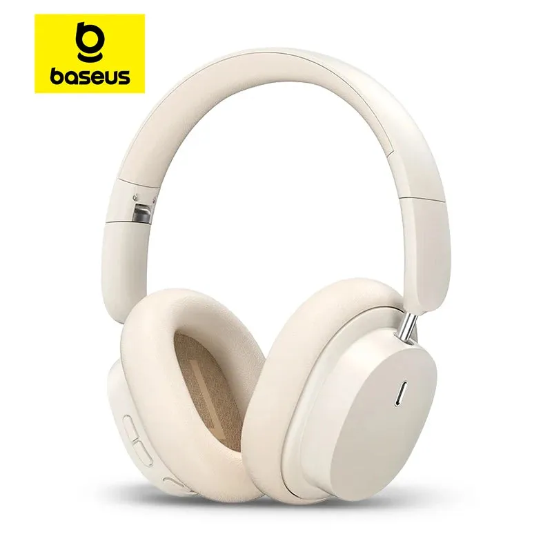 Baseus Bowie D05 Wireless Headphone Bluetooth 5.3 Earphone HIFI Level Headset 40mm Driver Foldable Over Ear Headphone 70H Time