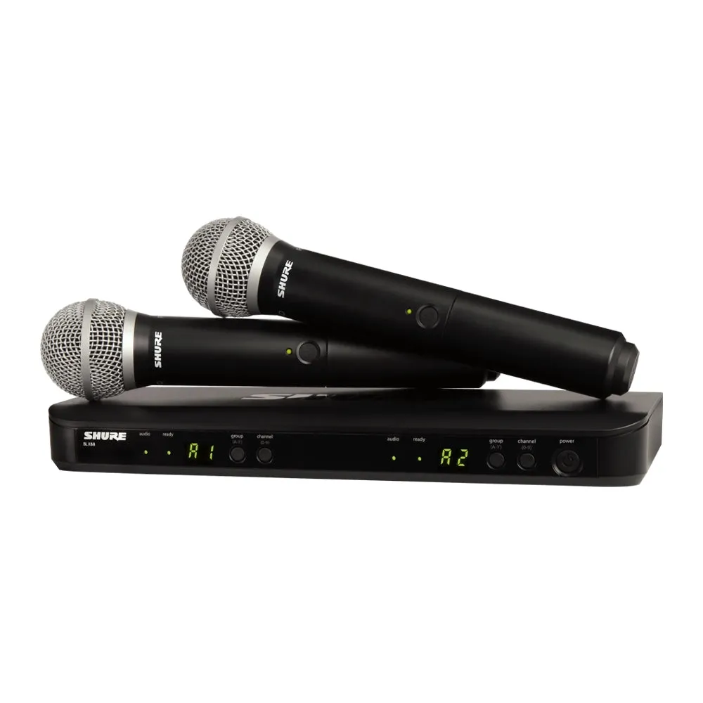 BLX288/PG58 J10 Dual Channel Handheld Wireless System