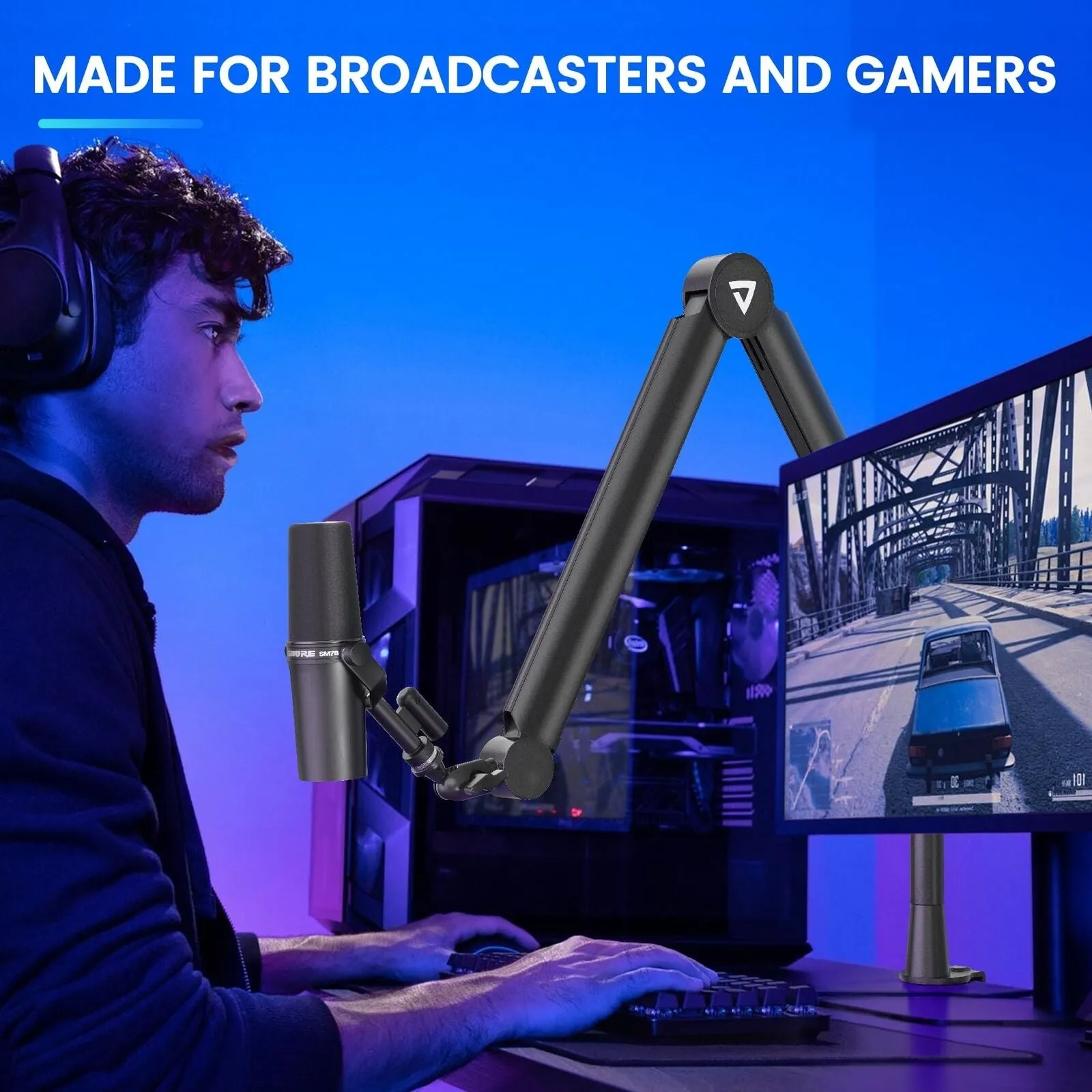 Boom Arm Stand THRONMAX S8 Mic Stand for Game Streaming and Broadcasting/S