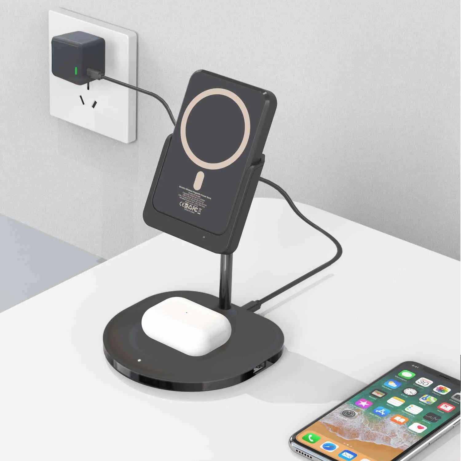 Boosta Bundle -  Boosta Power Bank   Boosta Charging Stand   30W Adapter