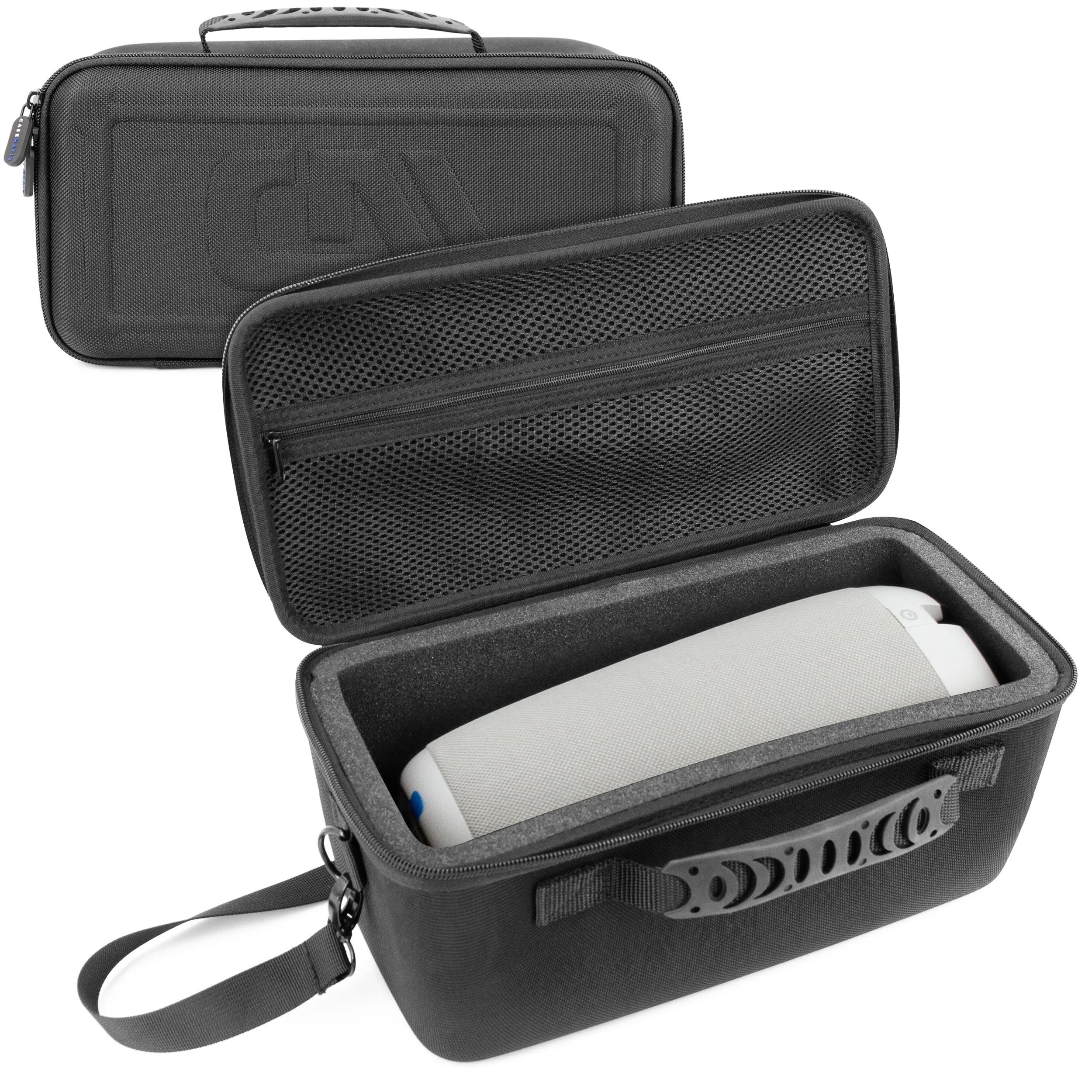 CASEMATIX Travel Case Fits Meeting Owl 3, 2, Standard, Pro and Meeting Camera 360 Video Conference Accessories - Carrying Case Only for Owl 360 Camera