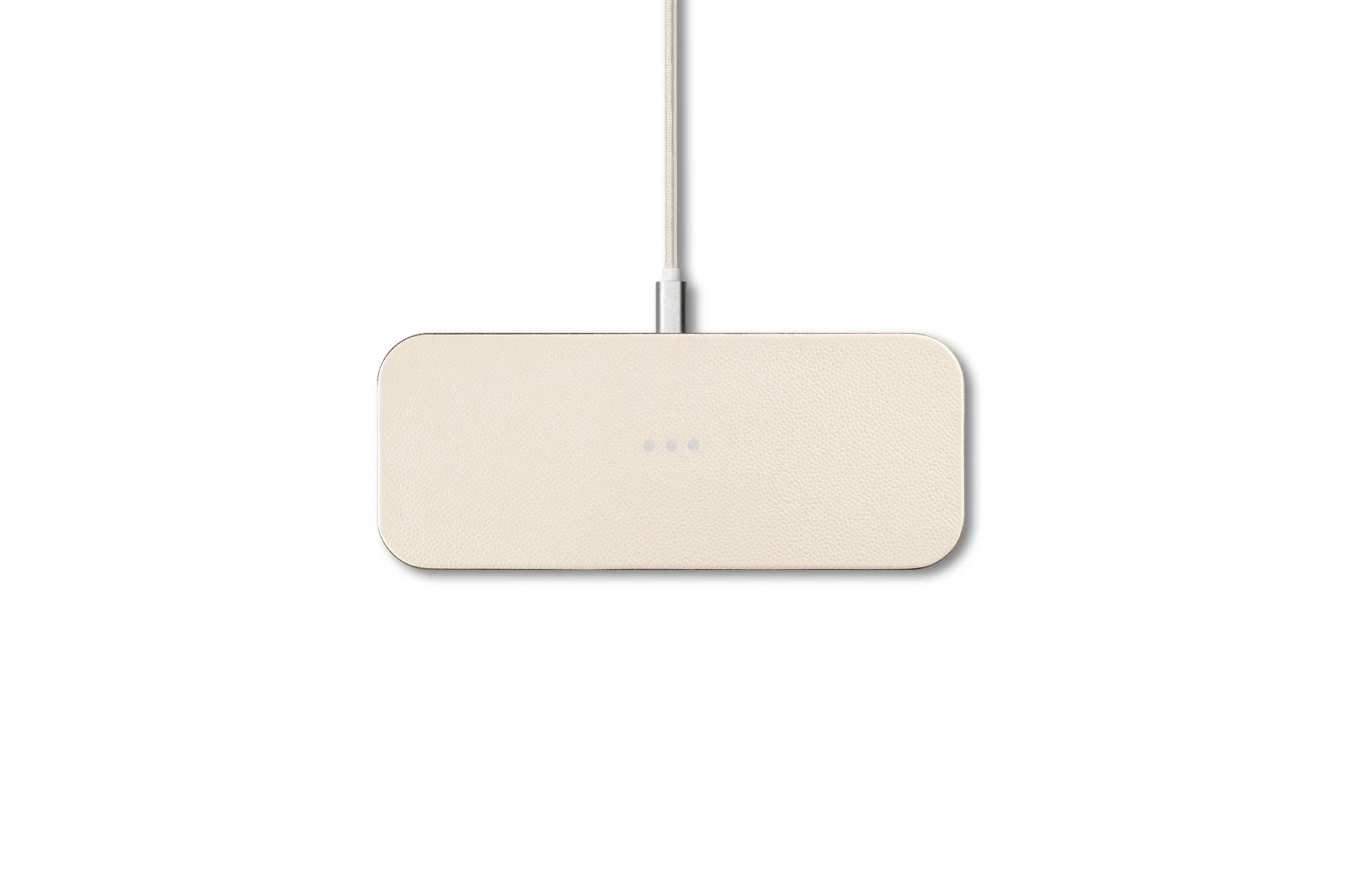 CATCH:2 - Classics Leather Wireless Charger - Dual Charging