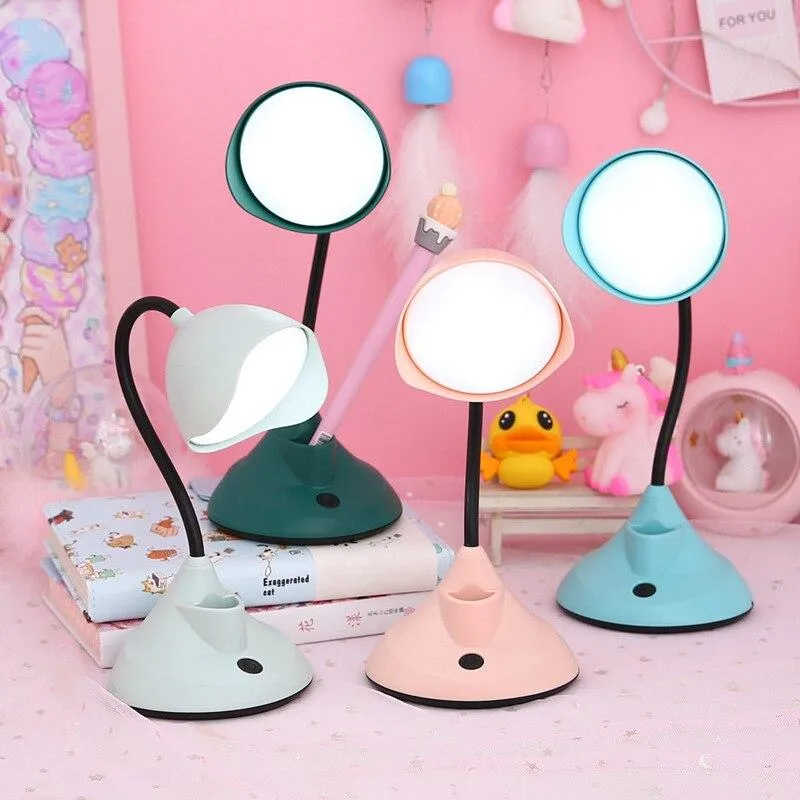 Children`s Desk Lamp 3D LED Table Night Light USB Bedroom Reading Home Office Living Room Restaurant Bedside Outdoor Decoration