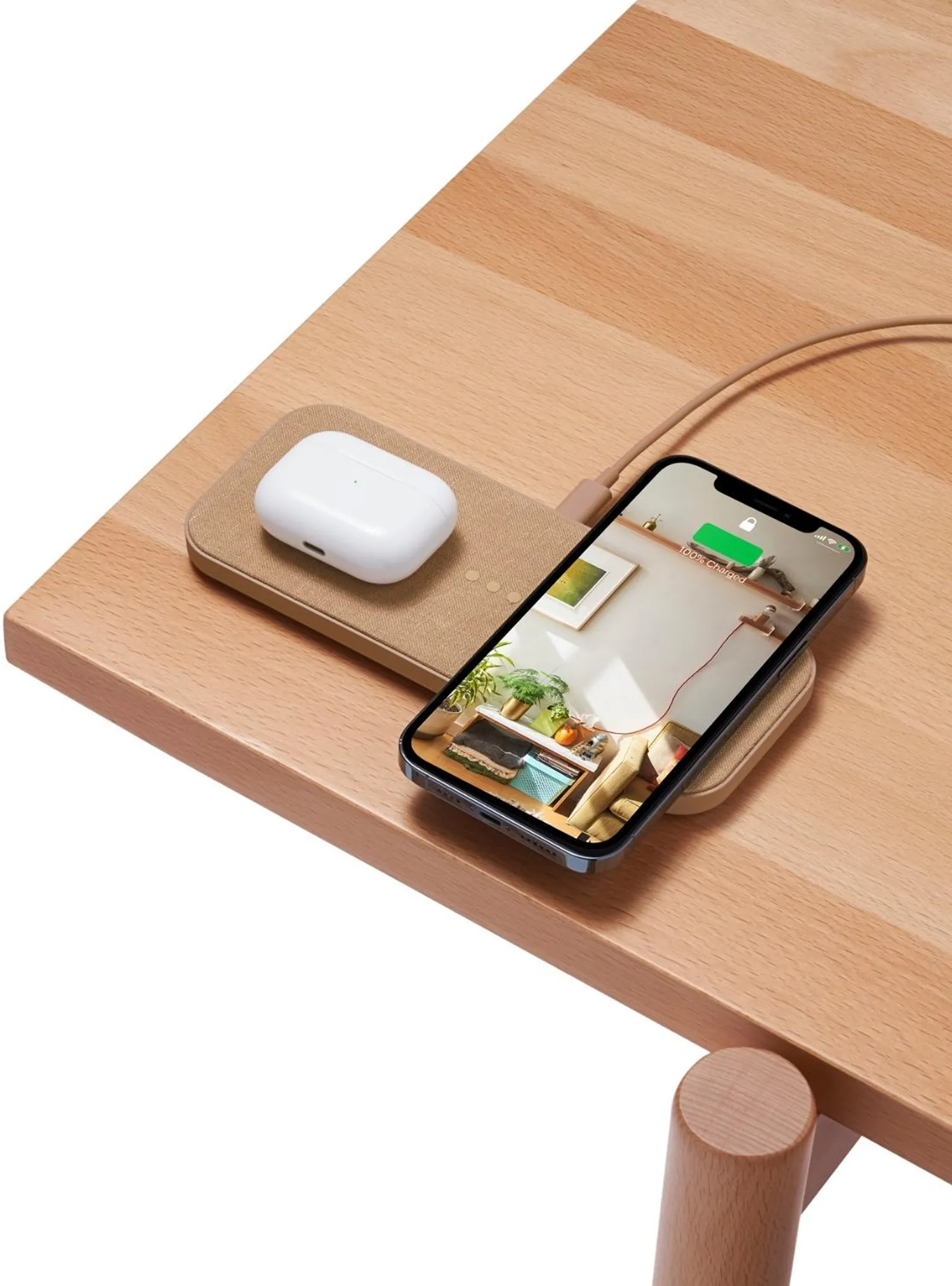 Courant CATCH:2 Wireless Charger (Camel)