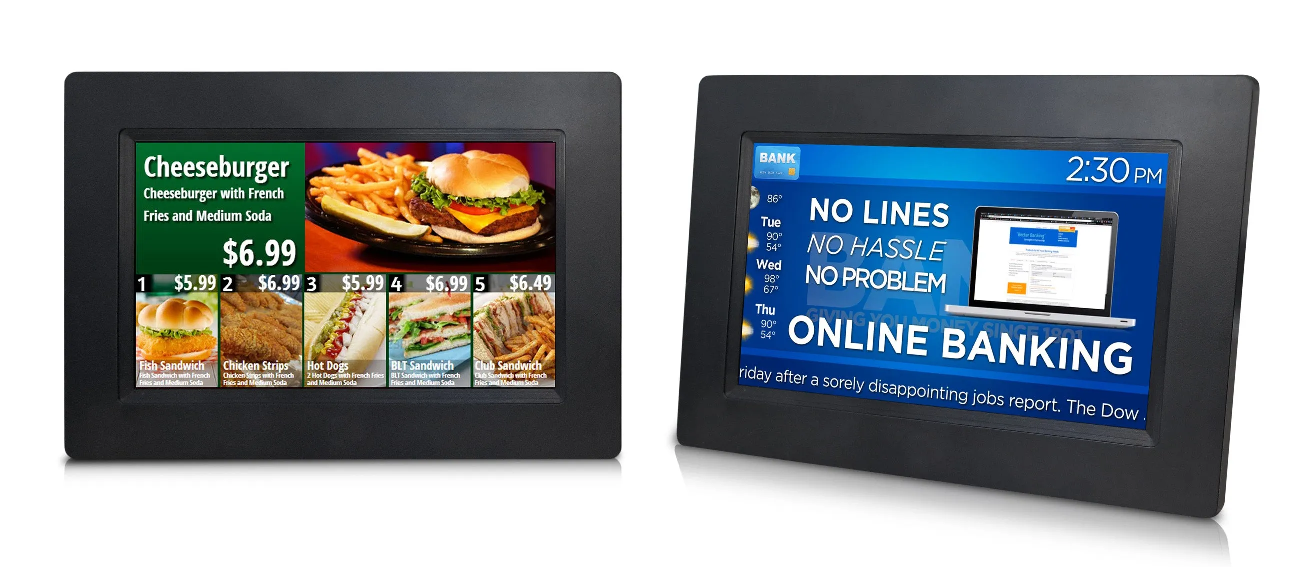 Digital Signage - Model: CPF1909 - 19" Screen - All-in-One Business Advertising & Messaging System