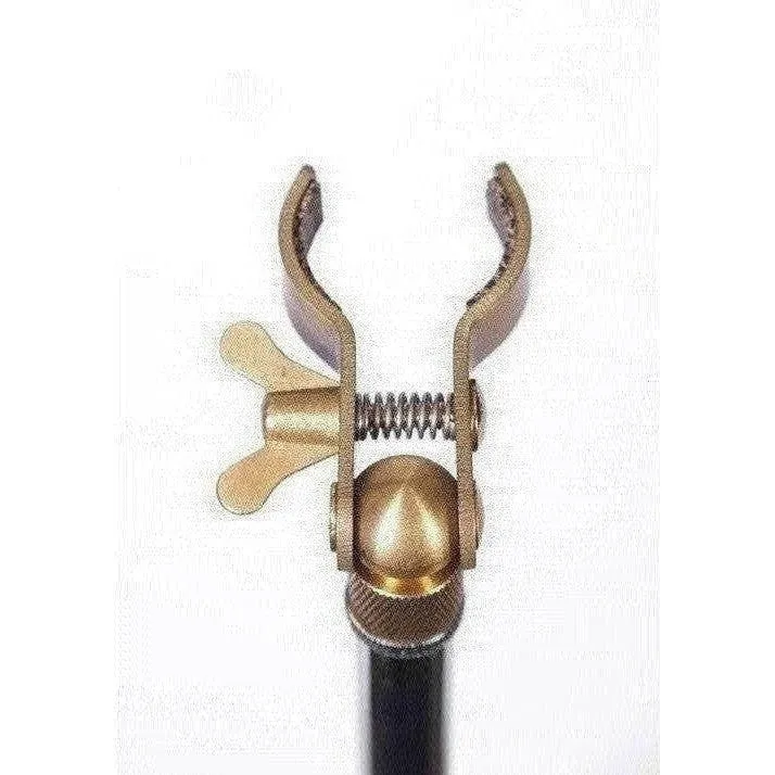 Ear Trumpet Brass Microphone Clip