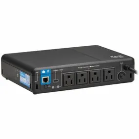 Eaton Tripp Lite Series 600VA 300W 120V Standby Cloud-Connected UPS with Remote Monitoring - 4 NEMA 5-15R Outlets (Surge   Battery Backup), 5-15P Plug, Desktop