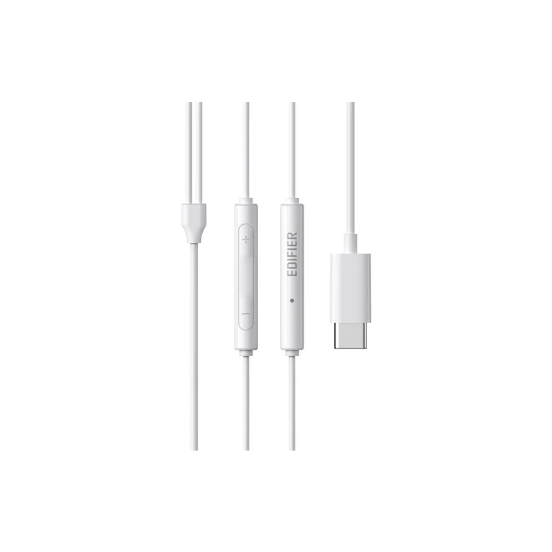 EDIFIER P180 PLUS USB-C WHITE HI-RES Earbuds With Mic