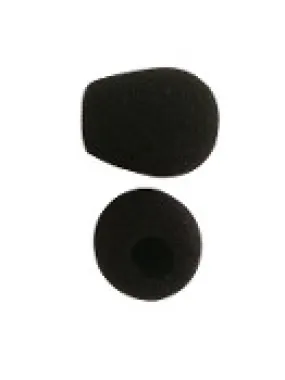 Foam Mic Windscreens for Headsets - Black Foam 1 pair