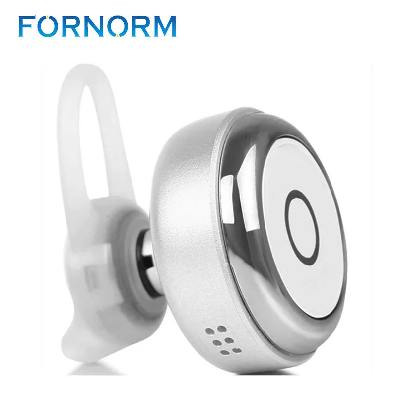 FORNORM Mini Q3 Wireless V4.0 Bluetooth Ear Hook Earphone Earbud Handfree Portable Voice Control With Mic Headset Headphone