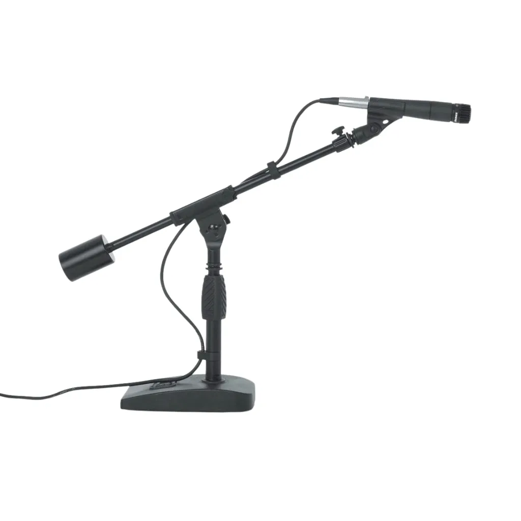 Gator GFW-MIC-0822 Telescoping Boom Mic Stand Desktop & Bass Drum