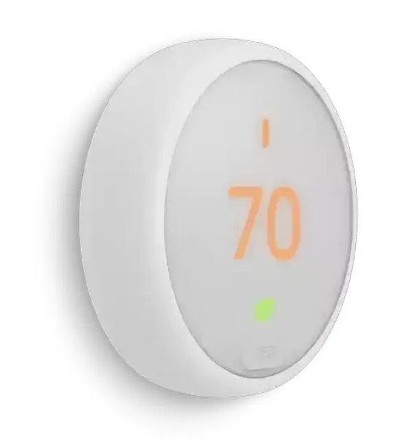 Google Nest E - Pro 3rd Generation Programmable Smart Thermostat for Home Compatible with Alexa