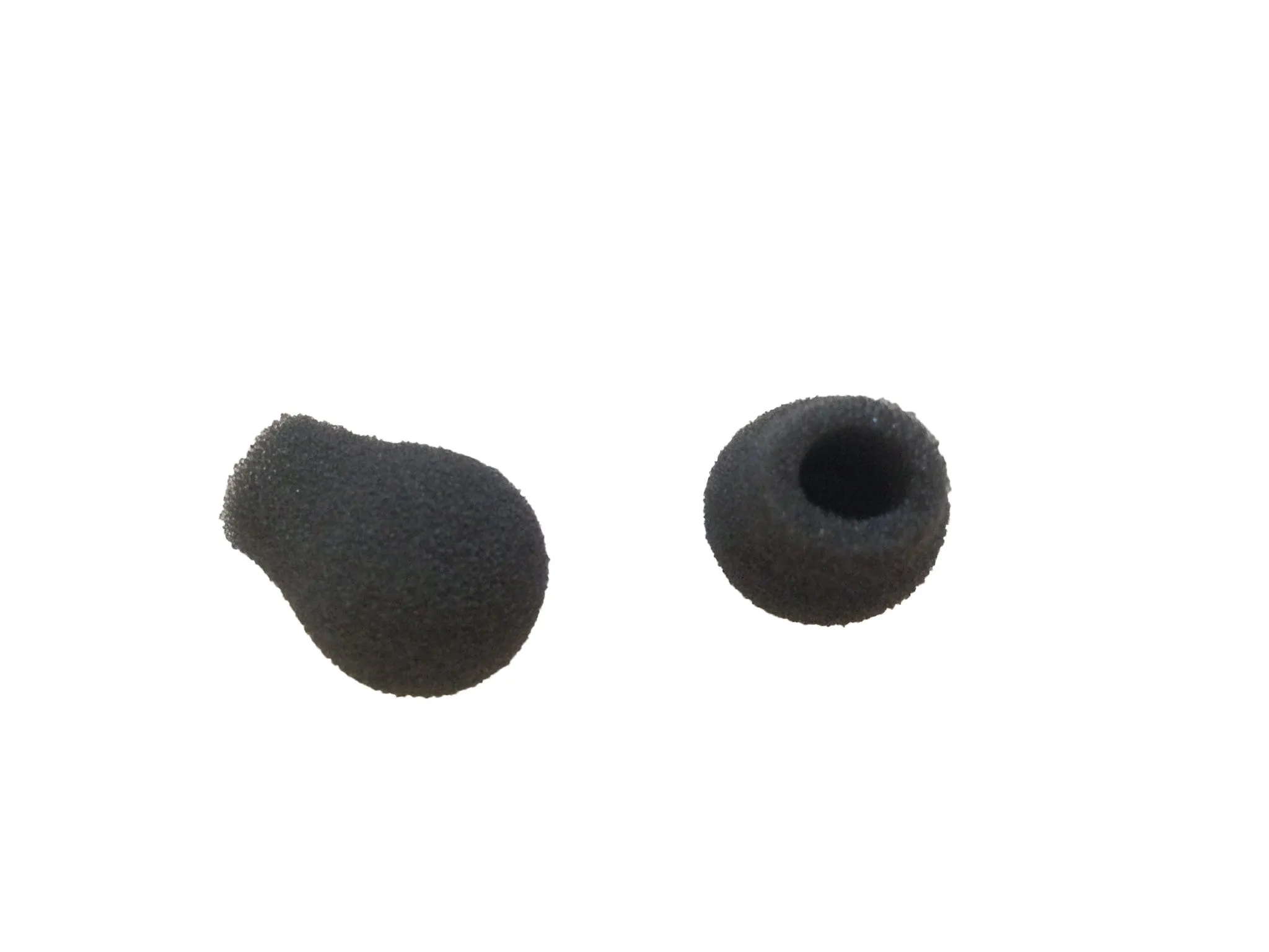 Gray Foam Headset Mic Windscreens - Quantity of 12