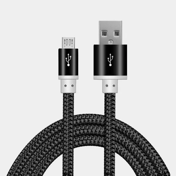 Heavyduty Braided Extra Long Fast Charge Micro USB Data Sync Phone Charger Cable