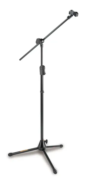 Hercules MS533B EZ Clutch Tripod Microphone Stand w/ 2 in 1 Hideaway Boom