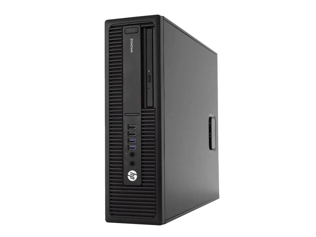 HP EliteDesk 800 G2 (SFF) Desktop / Intel Core i5-6500 @ 3.2GHz (6th Gen) Quad-Core / 16GB RAM, 256GB SSD, WiFi, Triple Monitor Support, 2x Display Port, VGA, DVD-RW, 1Gb Ethernet / Win 10 Pro x64, 1 YearbWarranty