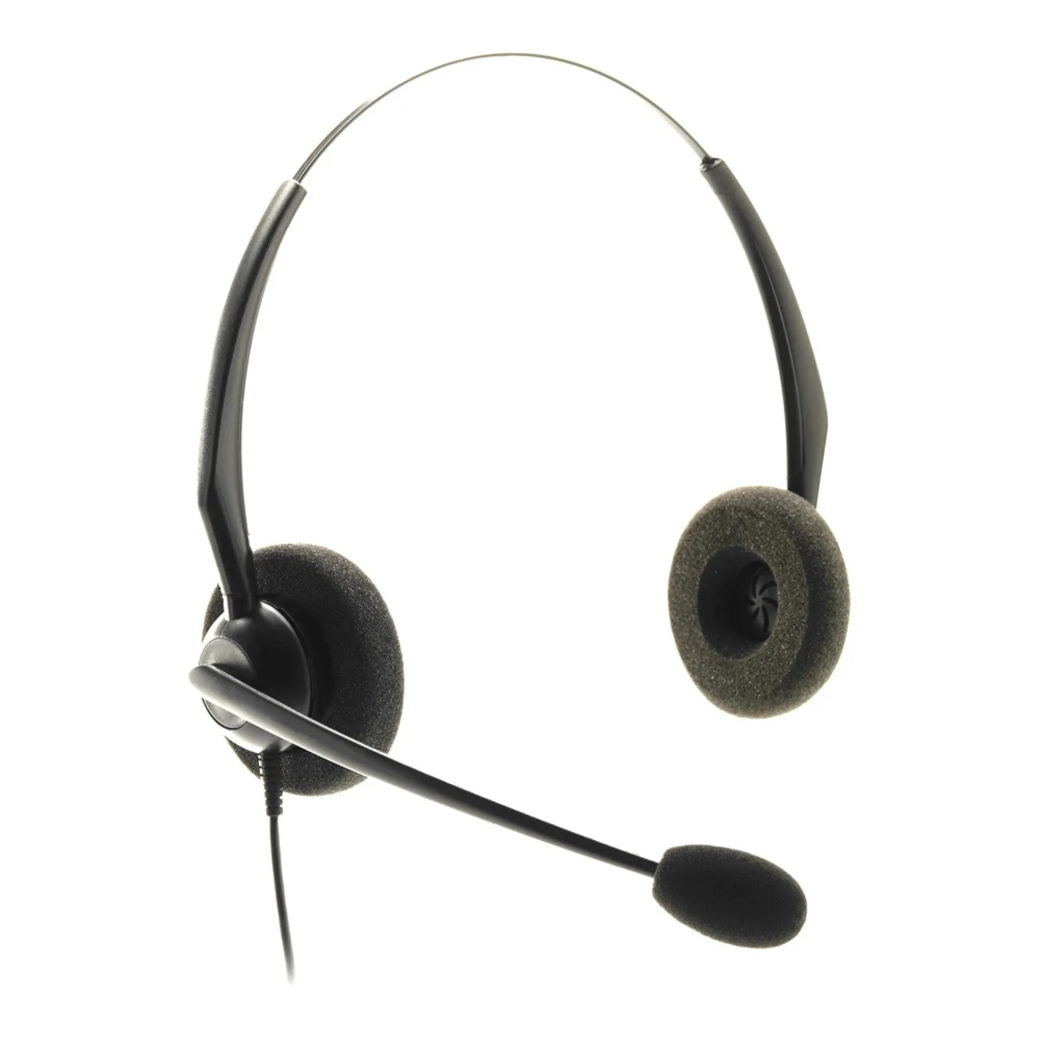 JPL 100B Binaural Headset with Noise Cancelling Mic - PLT QD