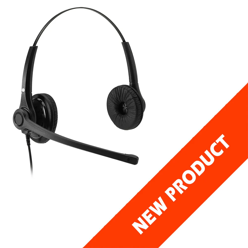 JPL Mid-level QD Monaural/ Binaural Headset w/ Noise-canceling Mic (JPL-400-PM/ PB)