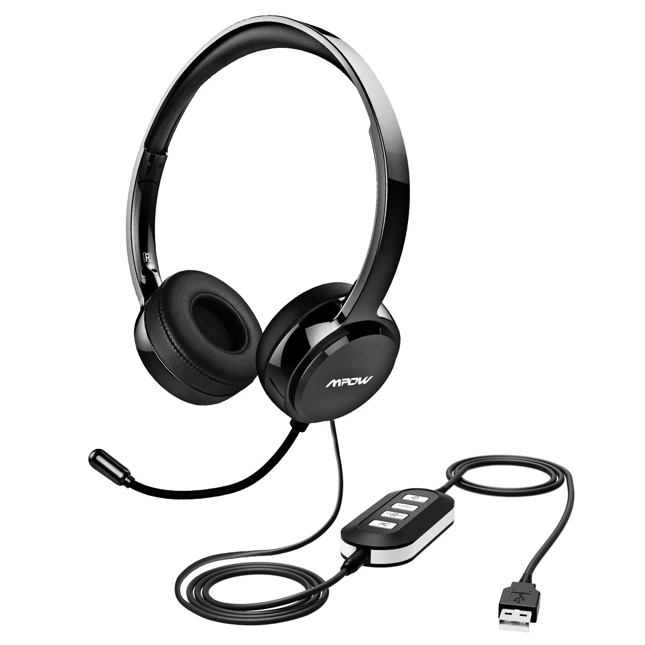 Mpow 071 3.5mm& USB Headset with Microphone