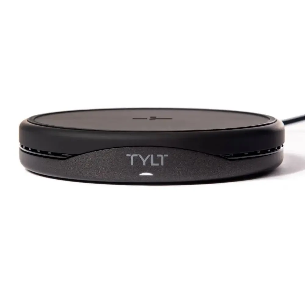 Open Box - TYLT 10W Qi Wireless Charging Stand/Pad - Black