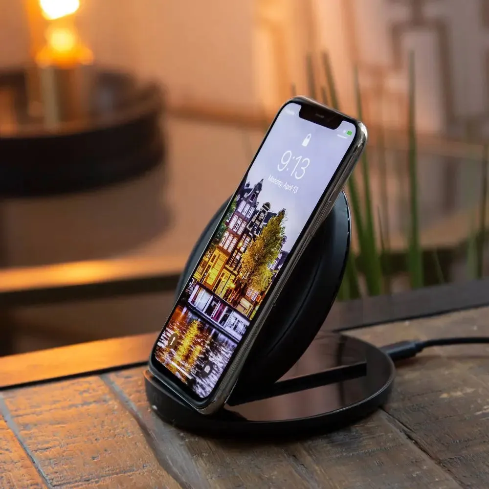 Open Box - TYLT 10W Qi Wireless Charging Stand/Pad - Black