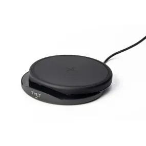 Open Box - TYLT 10W Qi Wireless Charging Stand/Pad - Black