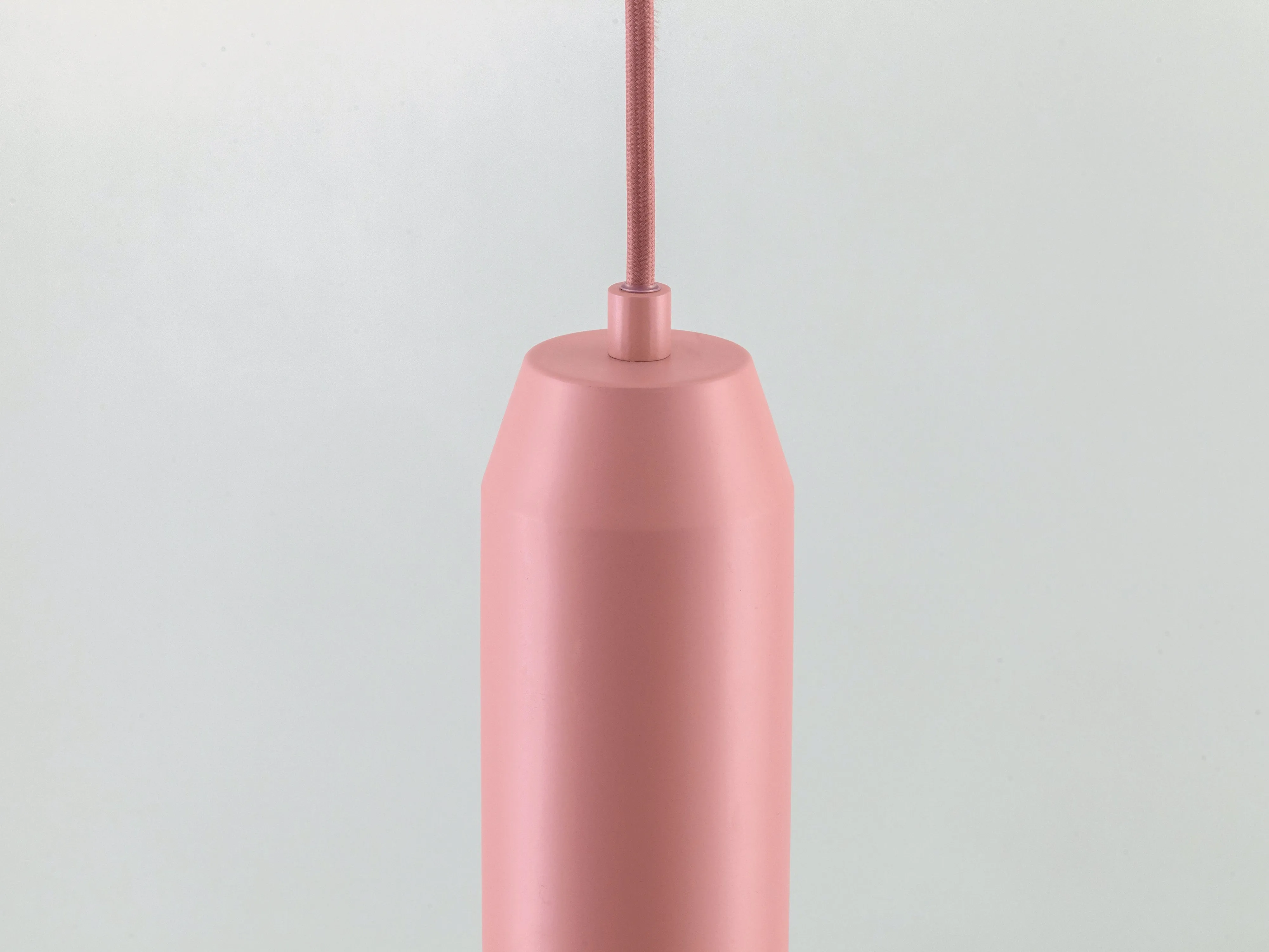 Pink pendant ceiling light