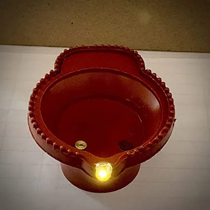 Plastic Ambient Lights Battery Operated LED Diyas Candle with Water Sensing Technology