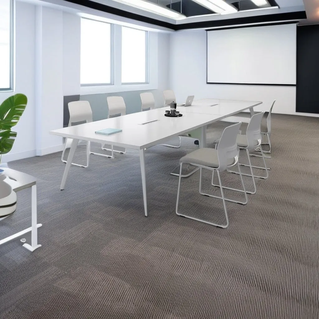 Rectangle Conference Table with Cable Management for Meeting Rooms and Workstations HYZ-109