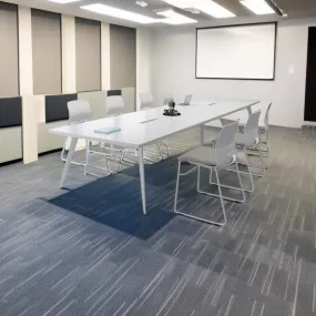 Rectangle Conference Table with Cable Management for Meeting Rooms and Workstations HYZ-109