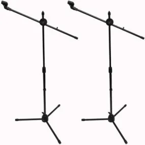 SA-Mic5 - (2 Pack) Dual Tripod Microphone Stands and 5 Clips