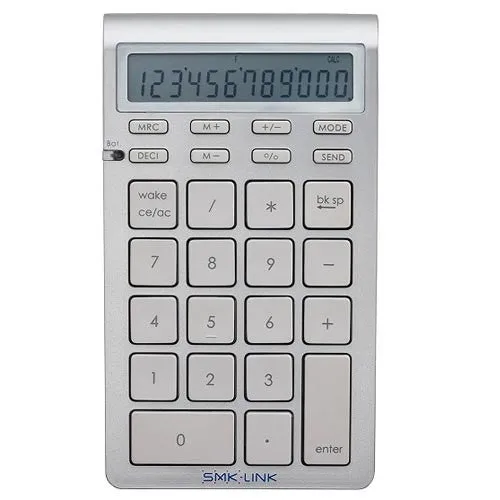 SMK-Link Bluetooth Calculator Keypad for Mac