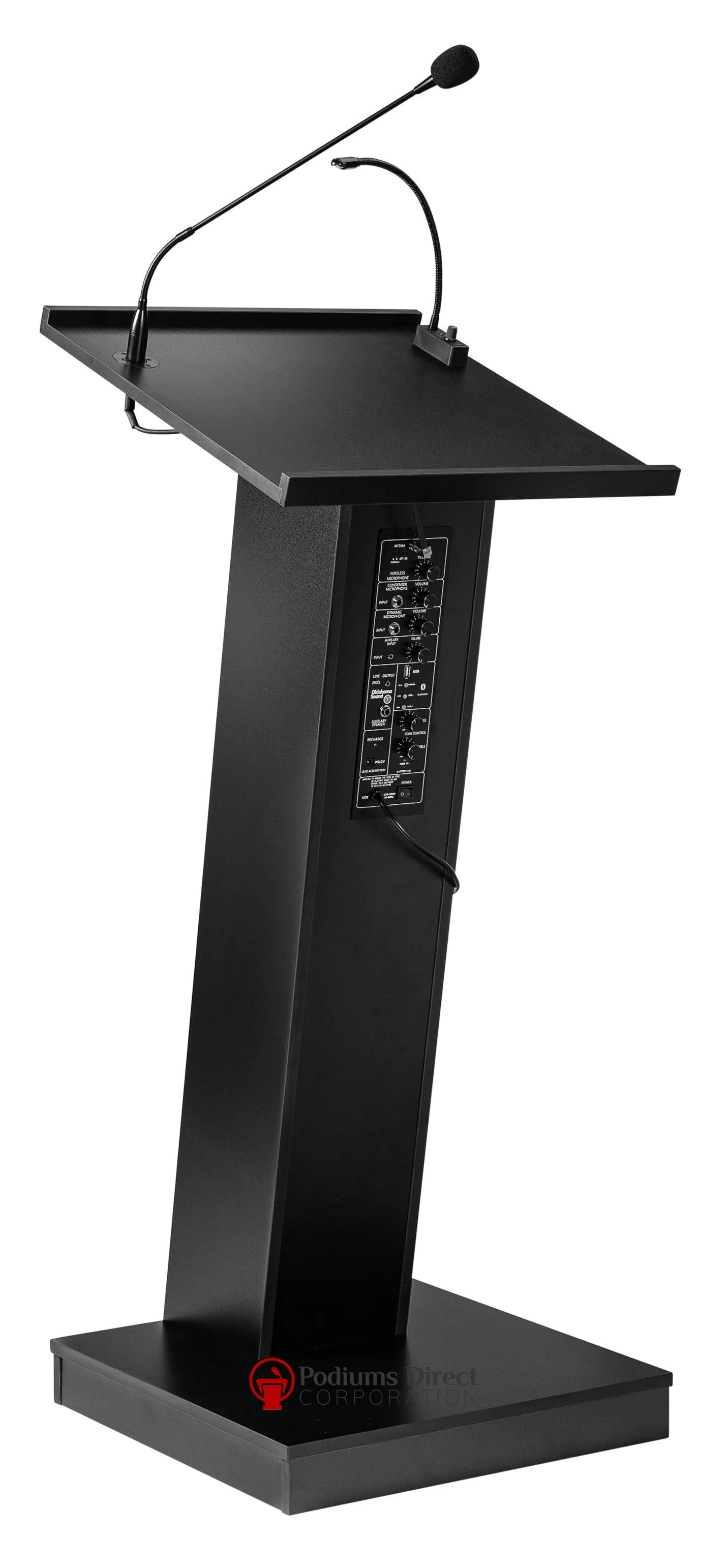 Sound Lectern ZED Oklahoma Sound. Color: Black.