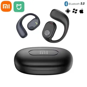 Xiaomi 5.3 Bluetooth Headphones Bone Conduction Sense TWS Ture Wireless Earbuds EarHook Sport Waterproof Headset With Microphone